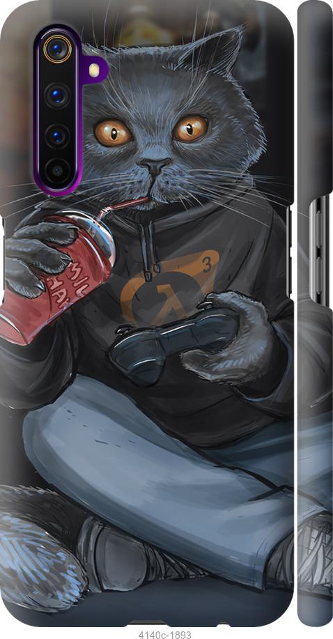 

Чехол на Realme 6 Pro gamer cat