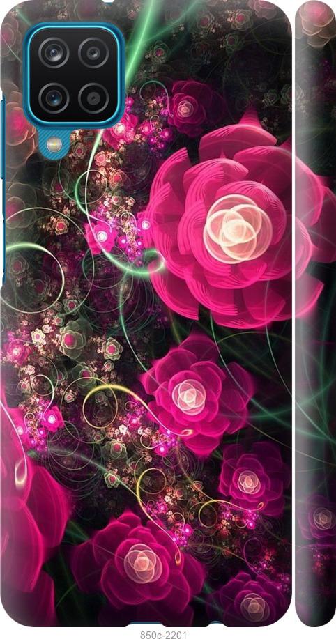 

Чехол на Samsung Galaxy M12 M127F Абстрактные цветы 3
