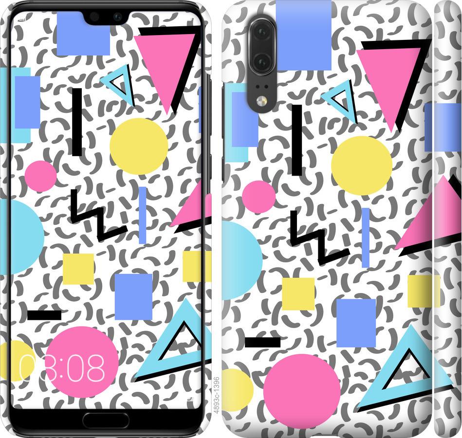 

Чехол на Huawei P20 Color shapes