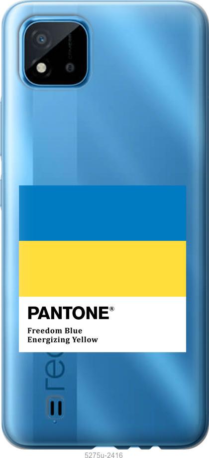 

Чехол на Realme C11 2021 Прапор Пантон