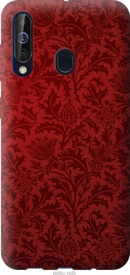 

Чехол на Samsung Galaxy A60 2019 A606F Чехол цвета бордо