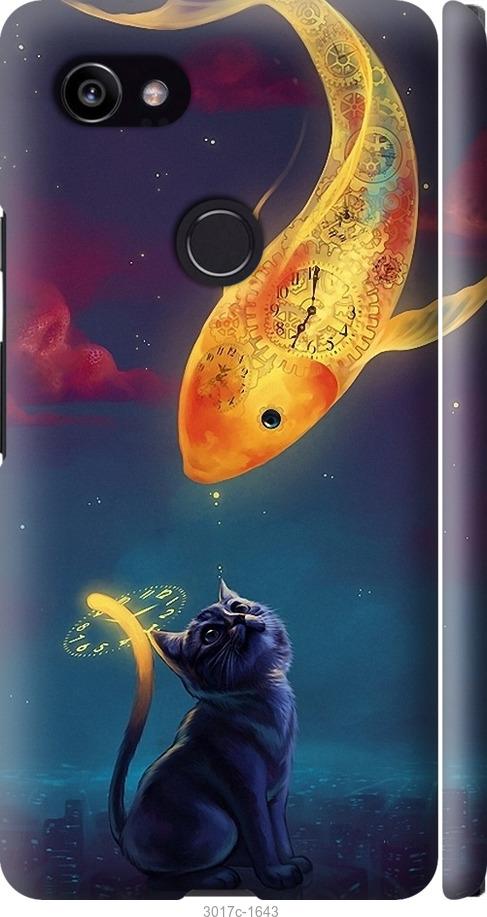 

Чехол на Google PixeL 2 XL Кошкин сон