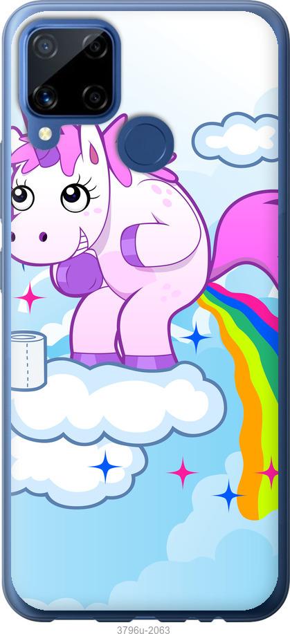 

Чехол на Realme C15 Единорожка