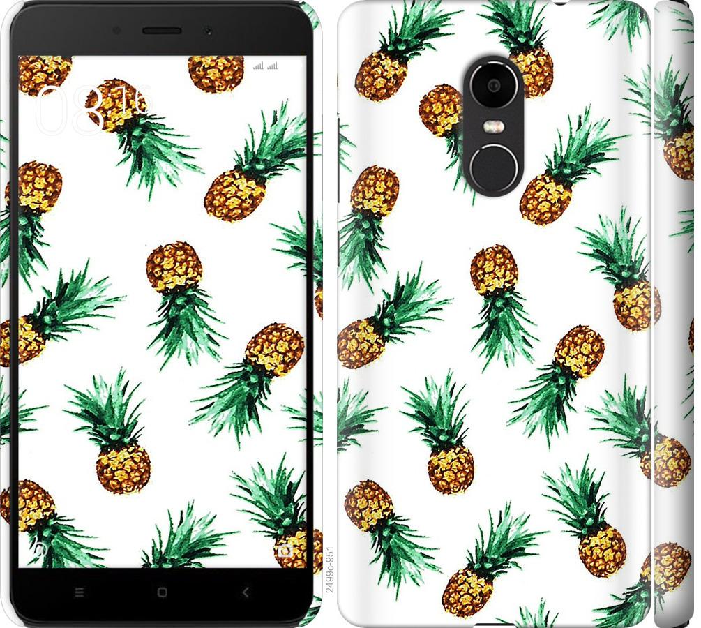 

Чохол на Xiaomi Redmi Note 4X ананас