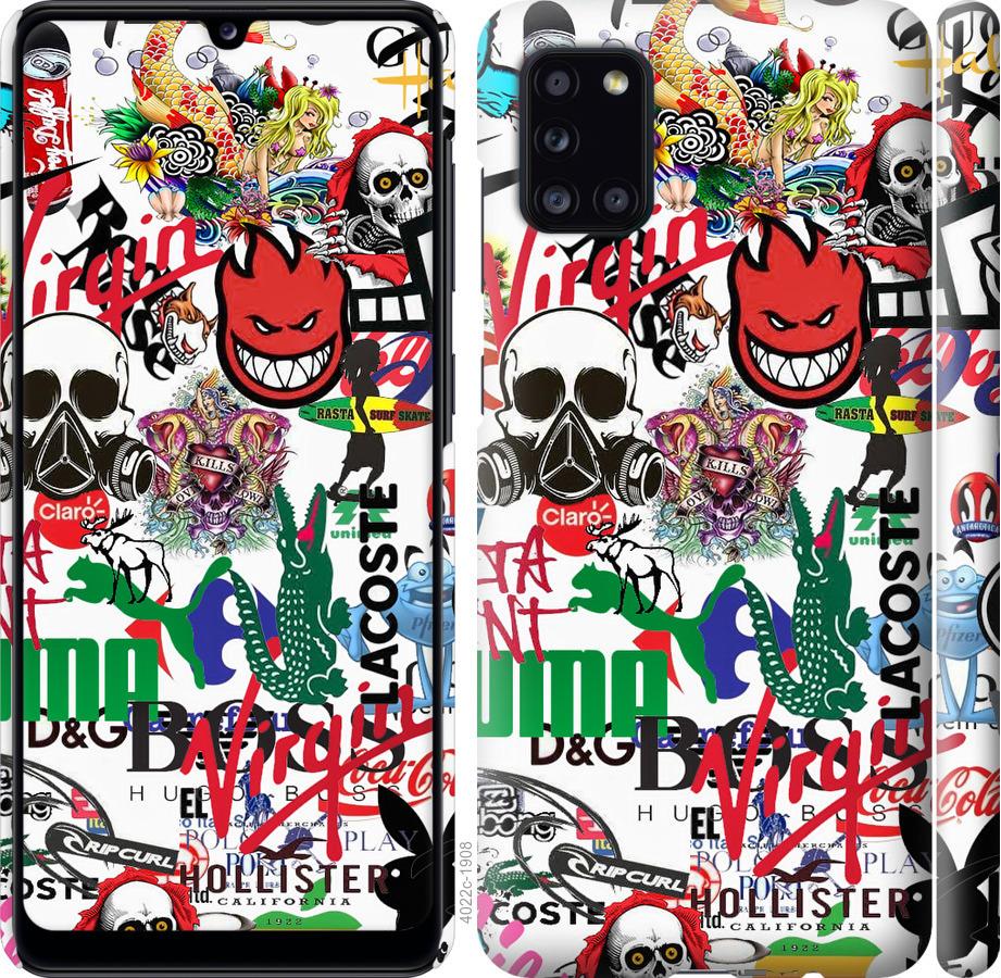 

Чохол на Samsung Galaxy A31 A315F Many different logos