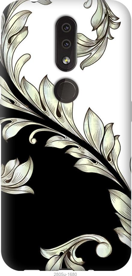 

Чехол на Samsung Galaxy S9 White and black 1