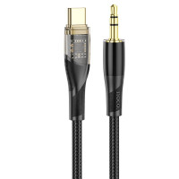 Аудио кабель Aux Hoco UPA25 (AUX 3.5 to Type-C) (1m)