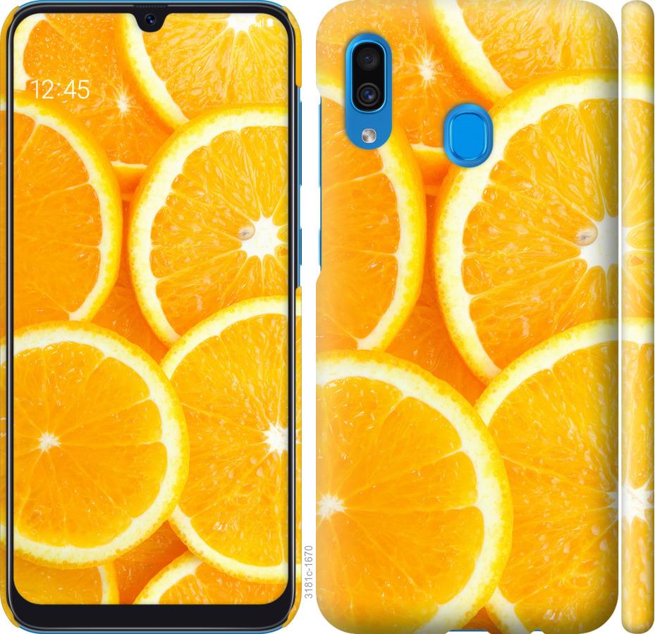 

Чохол на Samsung Galaxy A30 2019 A305F Частки апельсина