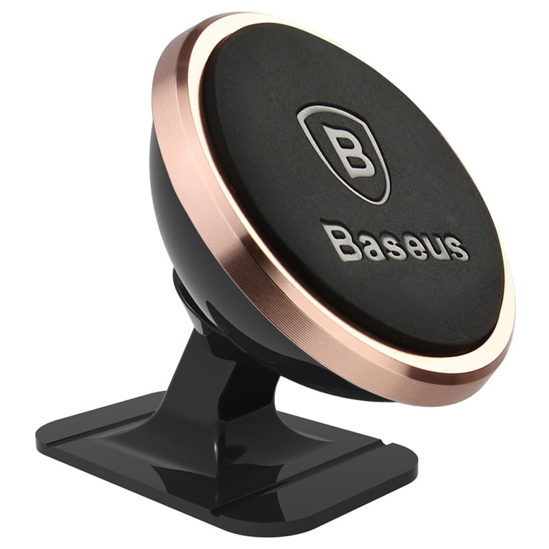 

Автодержатель Baseus 360-degree Rotation Magnetic Mount Paste Type (Rose Gold)