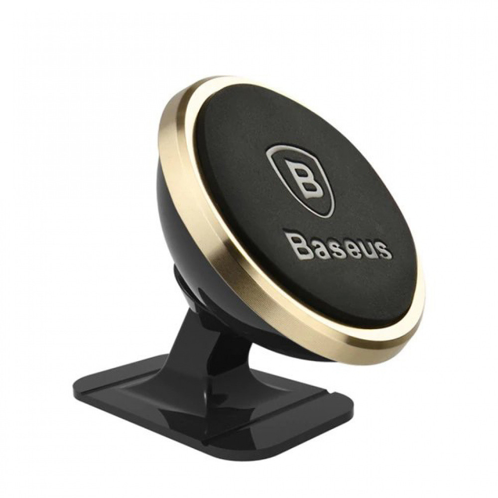 

Автодержатель Baseus 360-degree Rotation Magnetic Mount Paste Type Золотой (113777)