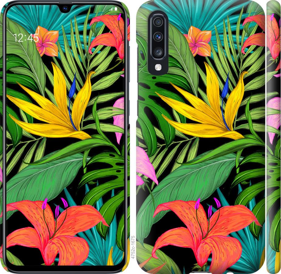 

Чохол на Samsung Galaxy A70 2019 A705F Тропічні листя 1