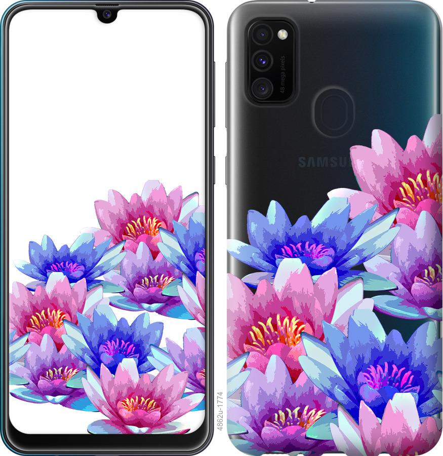 Чехол на Samsung Galaxy A21s A217F Лотос