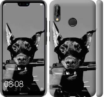 

Чохол на Huawei P20 Lite Доберман