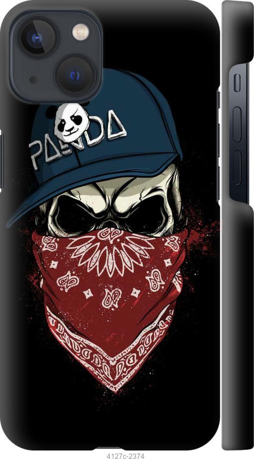 

Чехол на iPhone 13 Череп в кепке