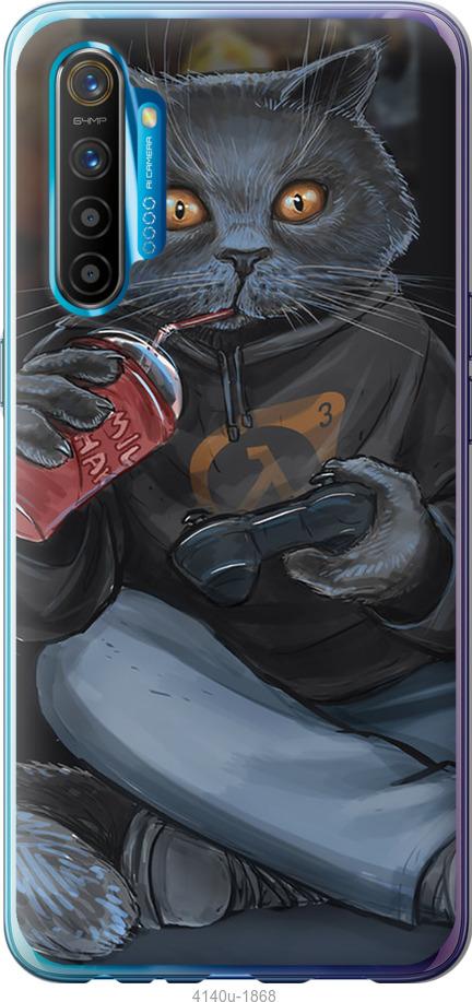 

Чехол на Realme XT gamer cat