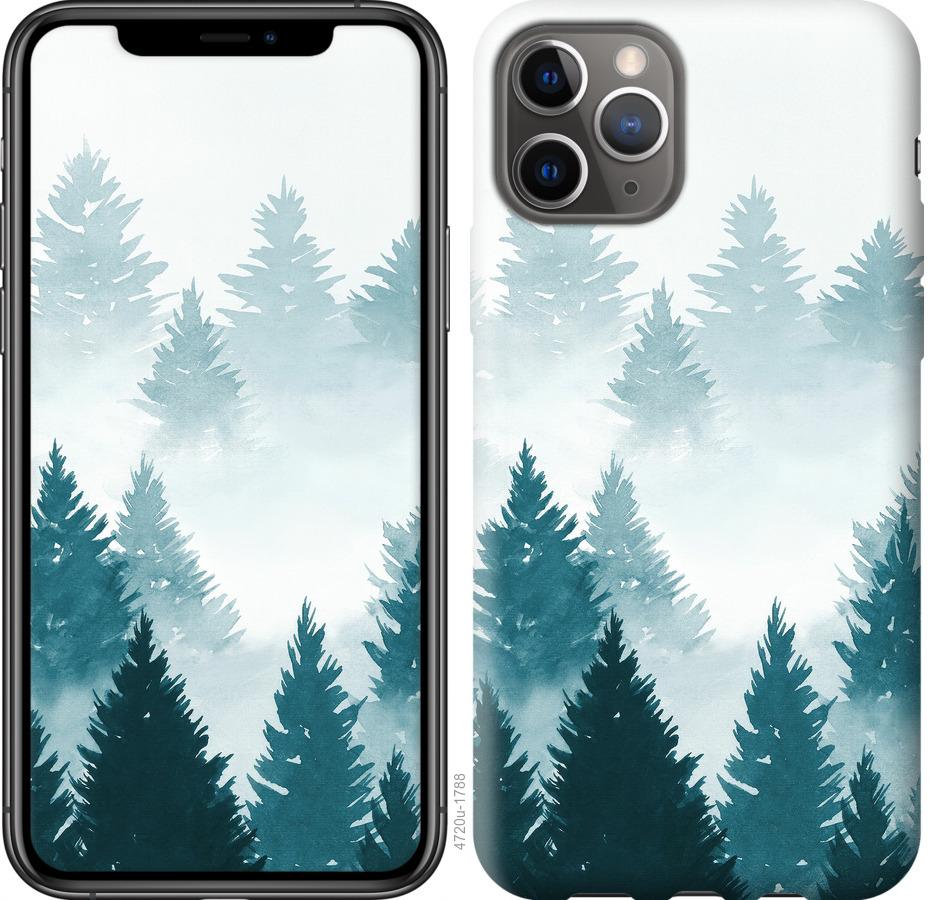 

Чохол на iPhone 11 Pro Акварельні Ялинки