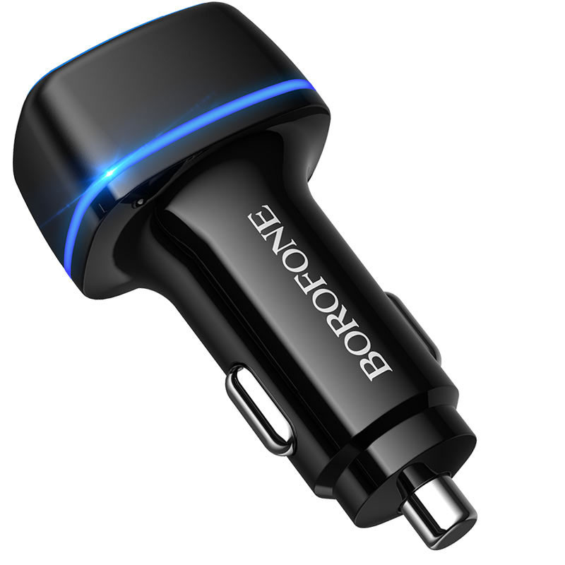 

АЗП Borofone BZ14 Max (2USB/2.4A) (Чорний)