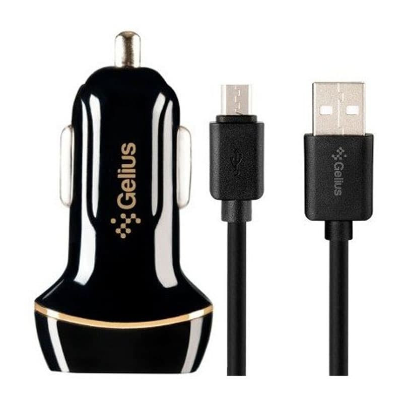 

АЗП Gelius Ultra Voyager GU-CC02 (2USB/2.4A) + MicroUSB