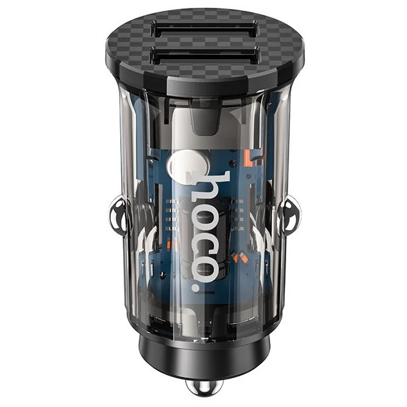 

АЗП HOCO DZ3 (2USB/2.4A) (Чорний)