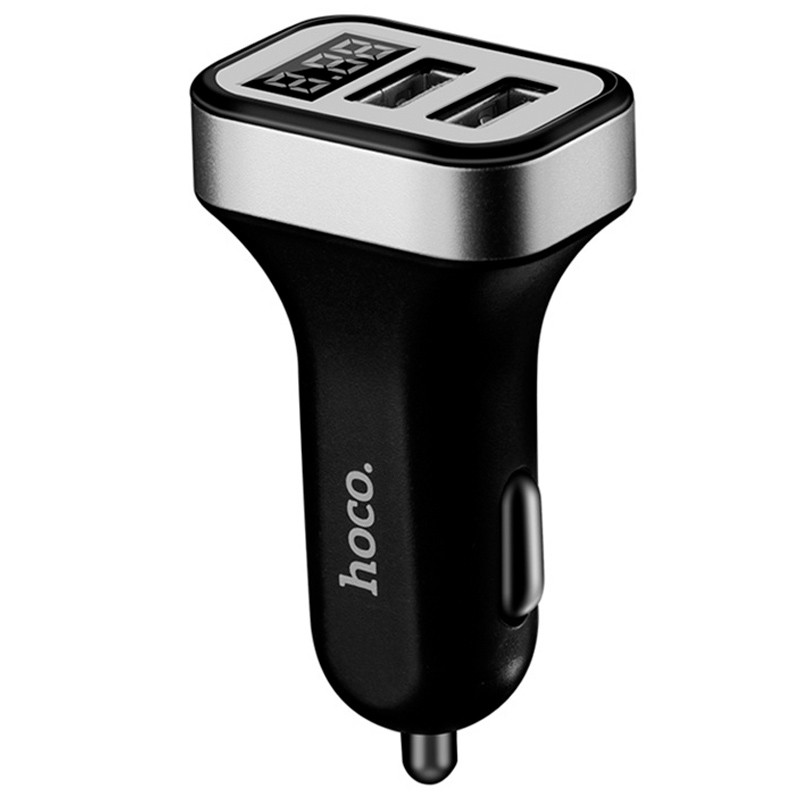 

АЗП Hoco Z3 Digital Display (2USB 3.1A) (Чорний)