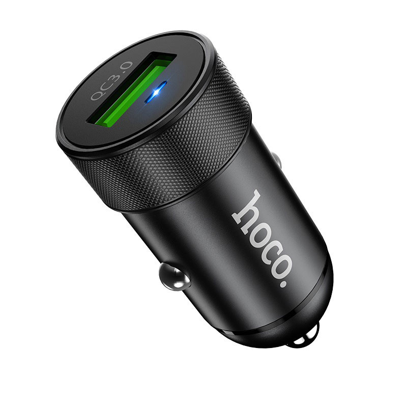 

АЗП Hoco Z32 QC3.0 (1USB / 1,5A) (Чорний)