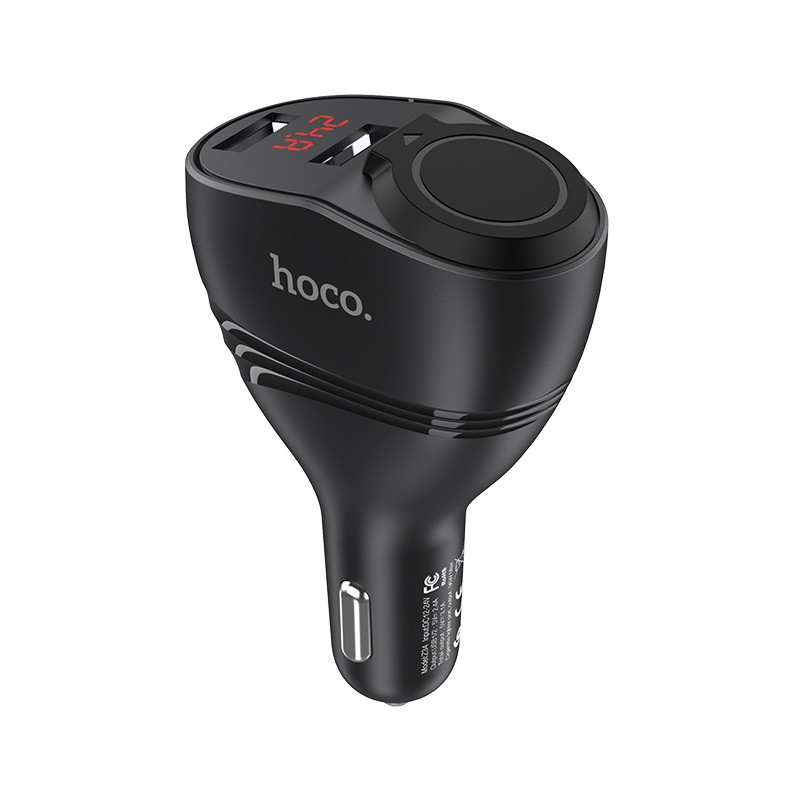 

АЗП Hoco Z34 (1 роз'єм / 2USB / 3.1A) (Чорний)