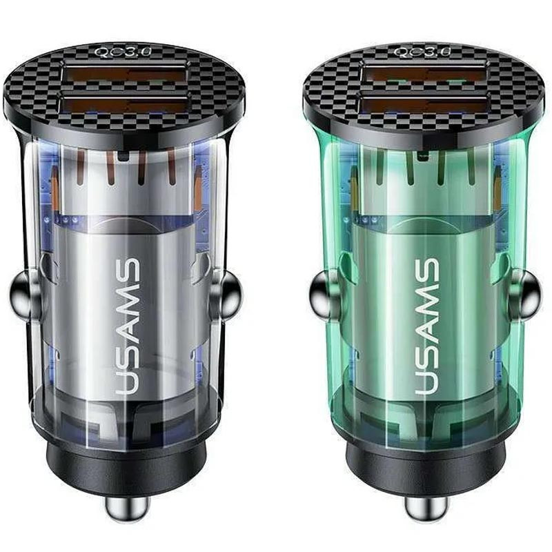 

АЗП Usams US-CC122 C23 36W Super Si (2USB / 36W)