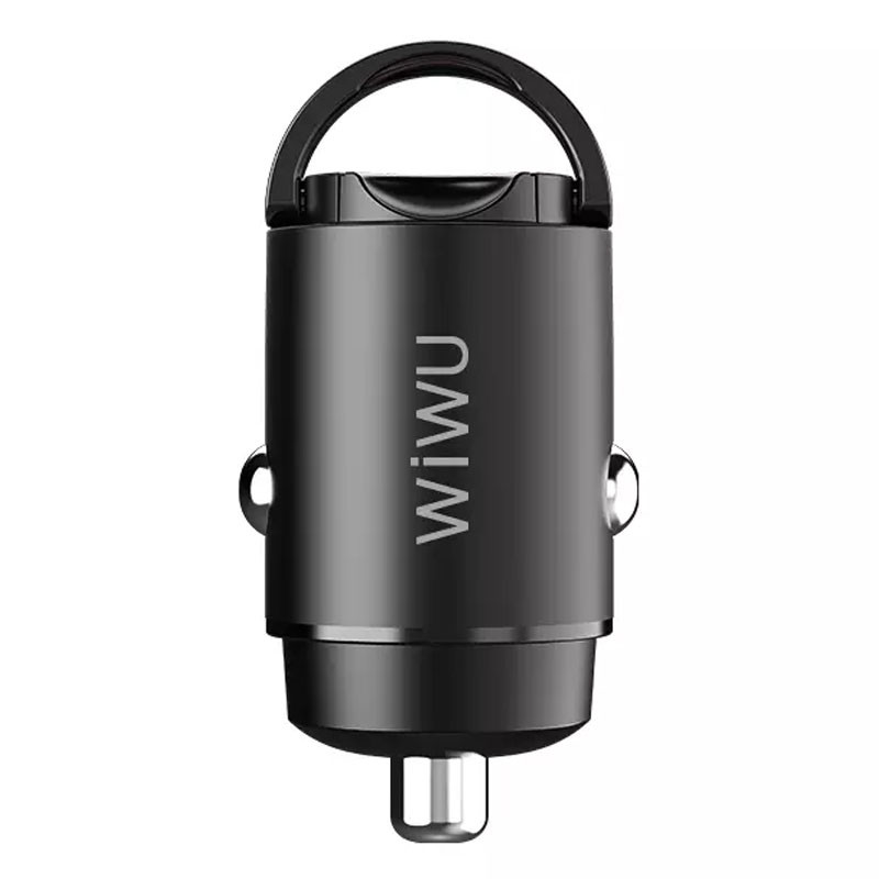 

АЗП WIWU PC301 Mini Car Charger (USB-A QC 4.0/30W/5A) (Чорний)