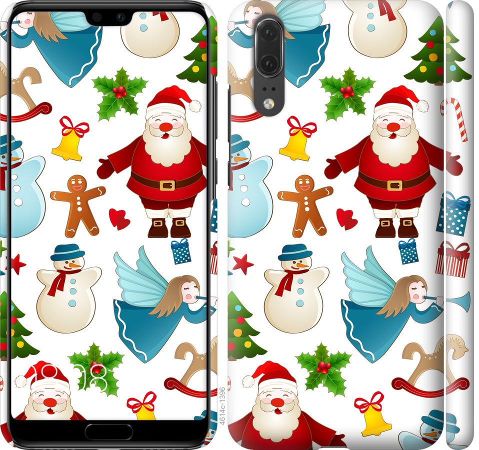 

Чехол на Huawei P20 Новогодний 1