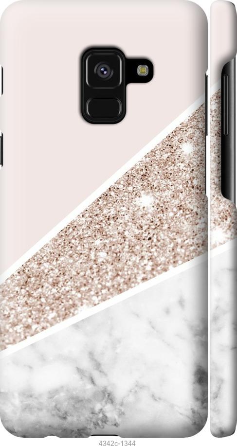 

Чехол на Samsung Galaxy A8 2018 A530F Пастельный мрамор