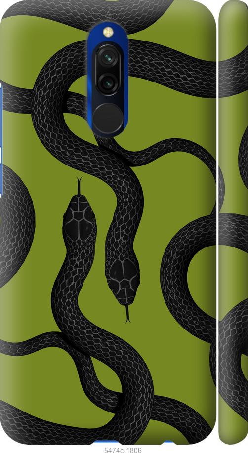 

Чехол на Xiaomi Redmi 8 Змеи v2