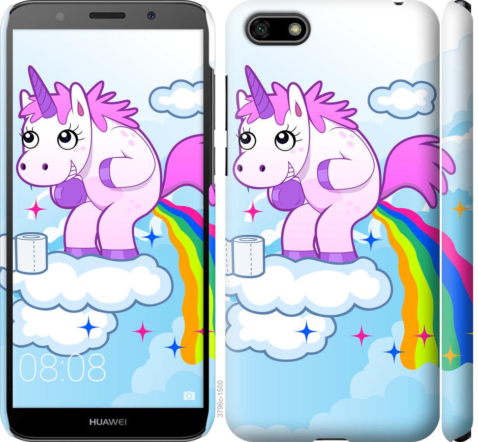 

Чохол на Huawei Y5 2018 єдиноріг