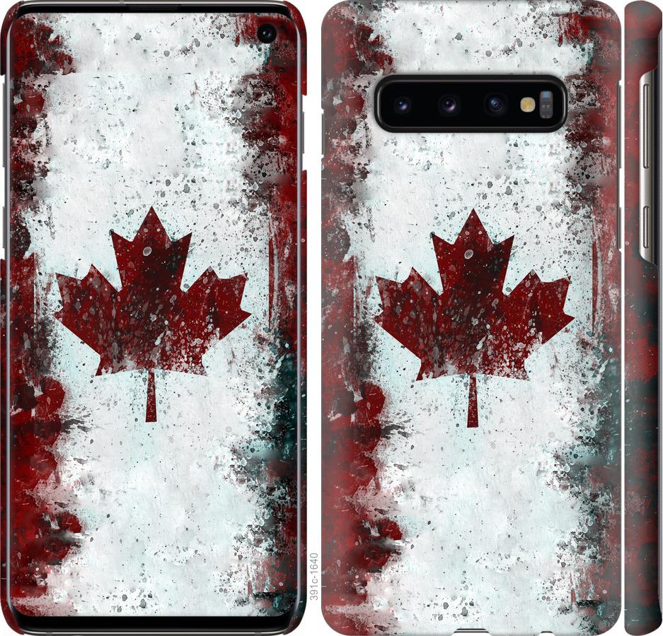 

Чохол на Samsung Galaxy S10 Прапор Канади