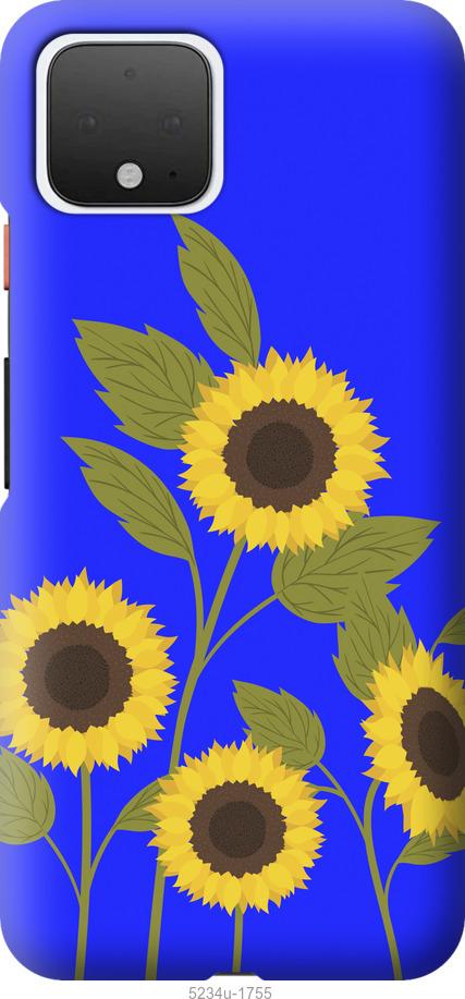 

Чохол на Google Pixel 4 Подсолнухи v2