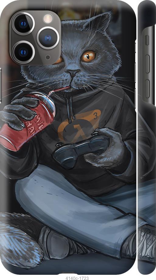

Чехол на iPhone 11 Pro Max gamer cat