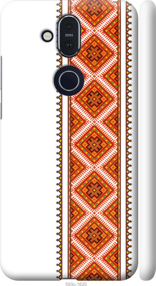 

Чехол на Nokia 8.1 Вышиванка 25
