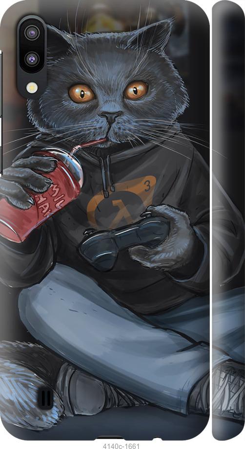 

Чехол на Samsung Galaxy M10 gamer cat