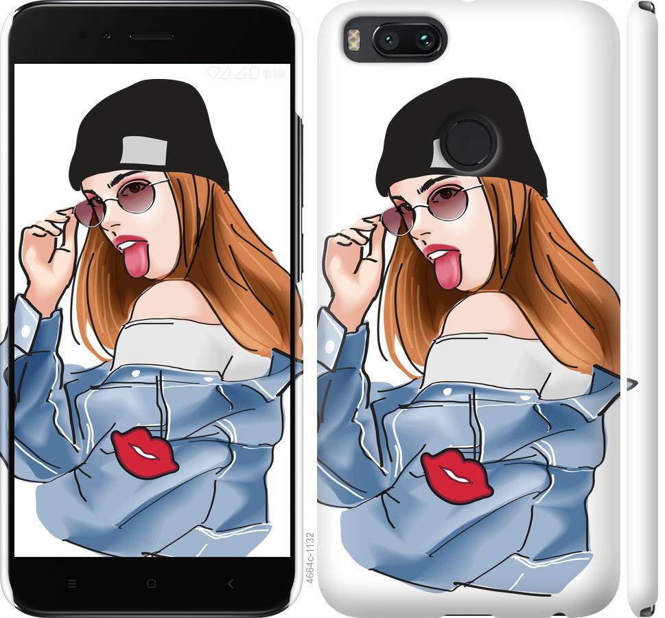 Чохол на Xiaomi Mi A1 Дівчина v3