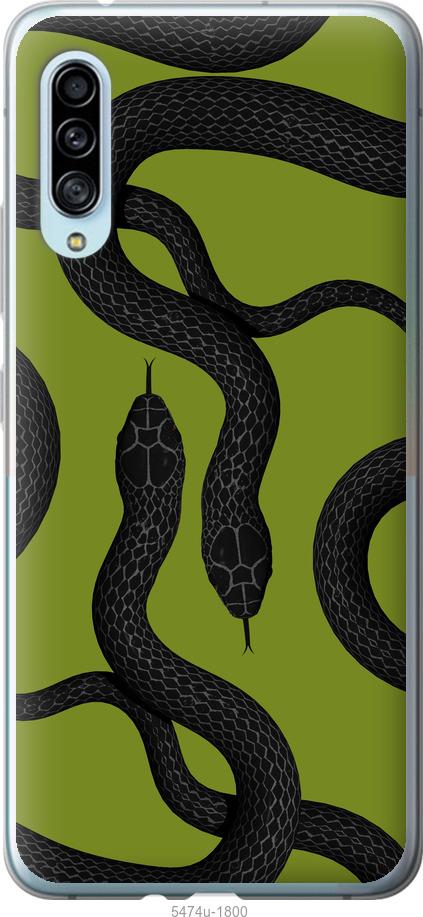 

Чехол на Samsung Galaxy A90 5G Змеи v2