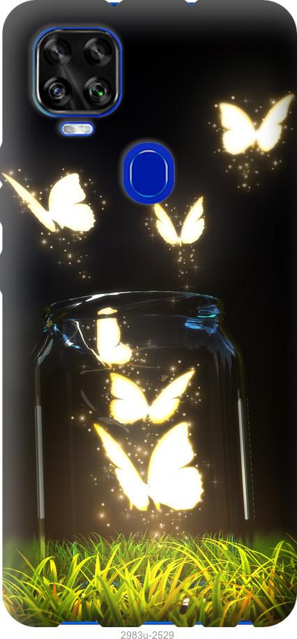 

Чехол на ZTE Blade V2020 Бабочки