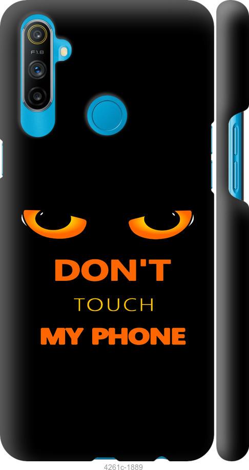 

Чехол на Realme C3 Don't touch the phone