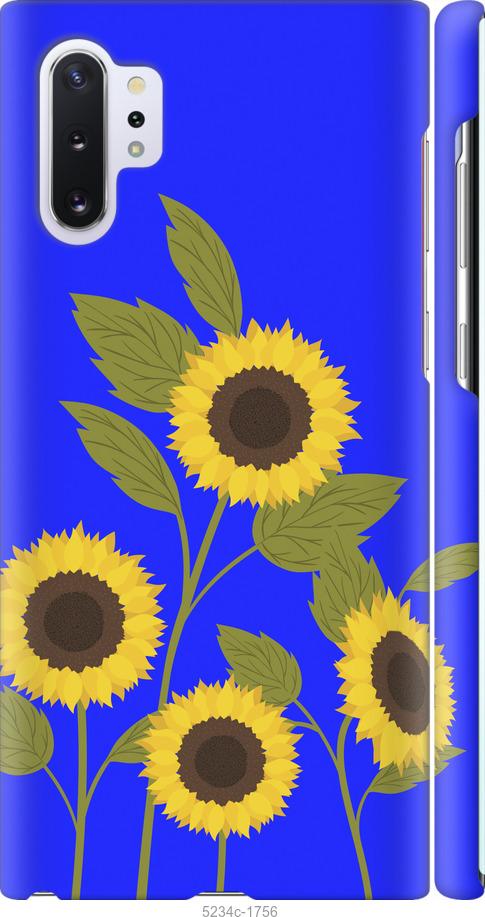 

Чохол на Samsung Galaxy Note 10 Plus Подсолнухи v2