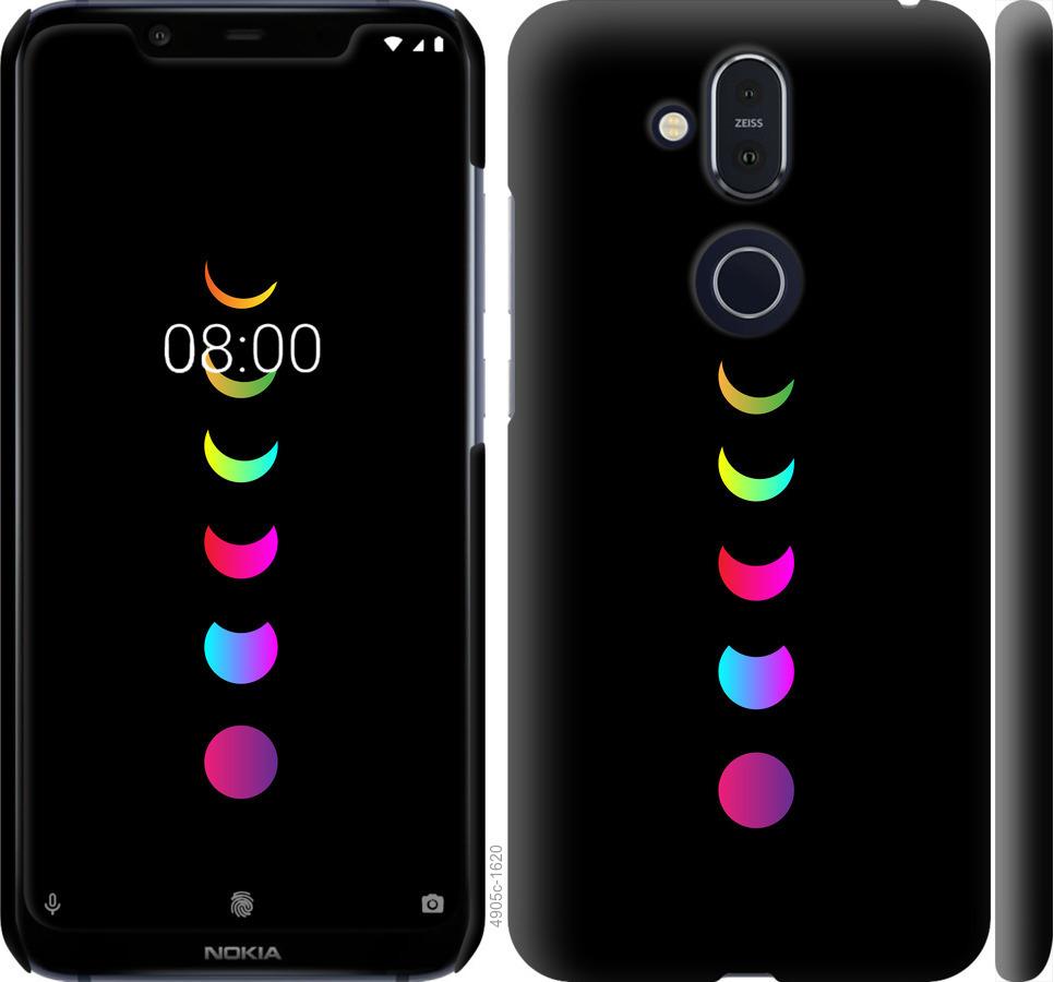 

Чехол на Nokia 8.1 Laser Moon Eclipse