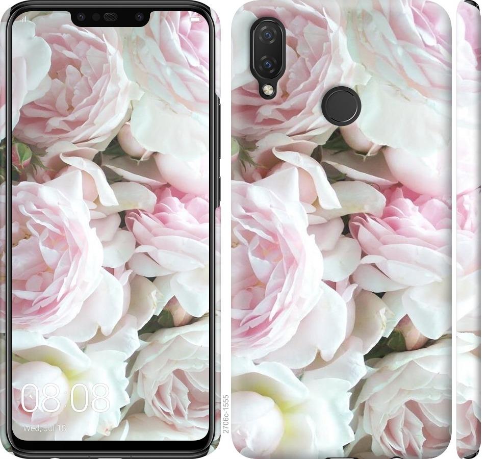 

Чехол на Huawei P Smart Plus Пионы v2