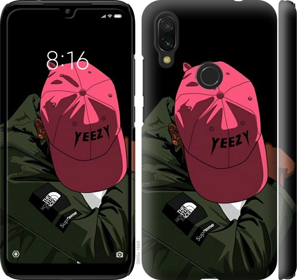 Чехол на Xiaomi Redmi 7 logo de yeezy