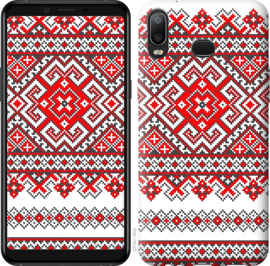 

Чохол на Samsung Galaxy A6s Вишиванка