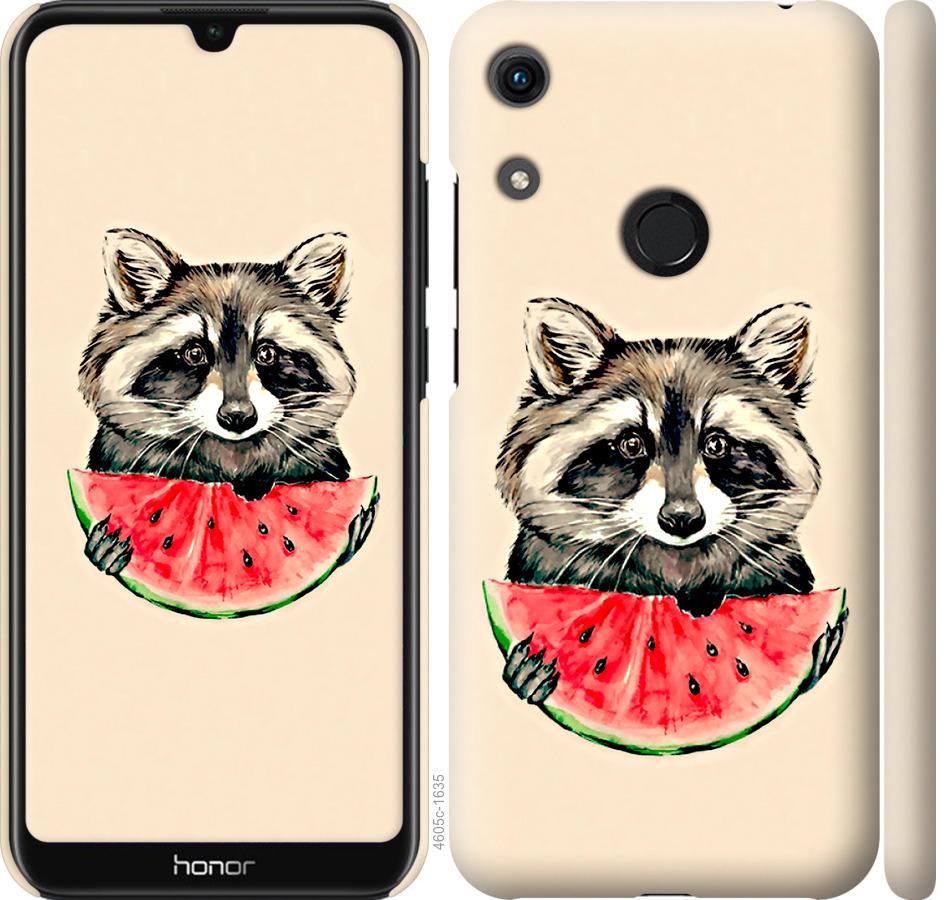 

Чехол на Huawei Honor 8A Енотик с арбузом
