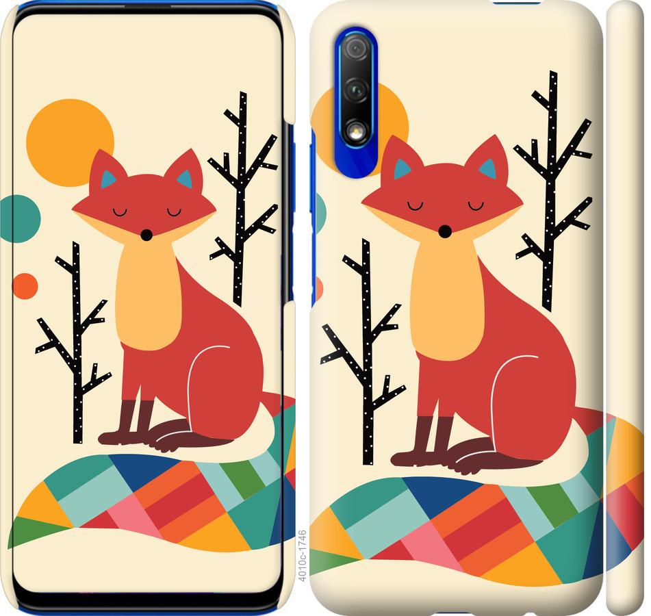 

Чехол на Huawei P Smart Pro Rainbow fox