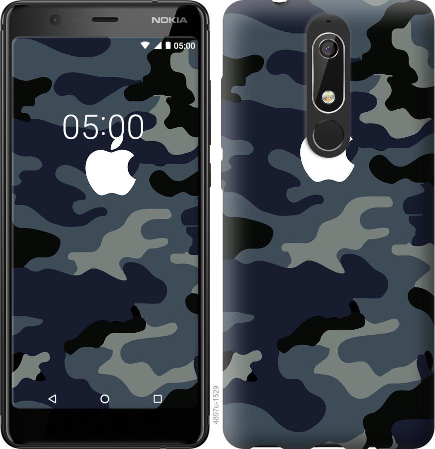 

Чехол на Nokia 5.1 Камуфляж 1