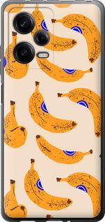 Чехол на Xiaomi Redmi Note 12 Pro 5G Бананы 1